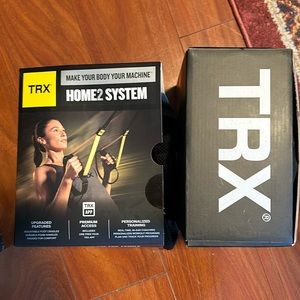 TRX Home 2 System with box. Straps, door and suspension anchor, travel bag